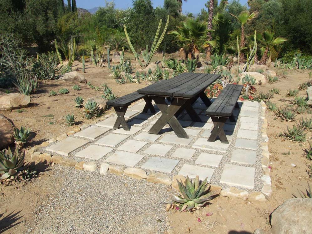 Picnic Table in the Sonoran Desert