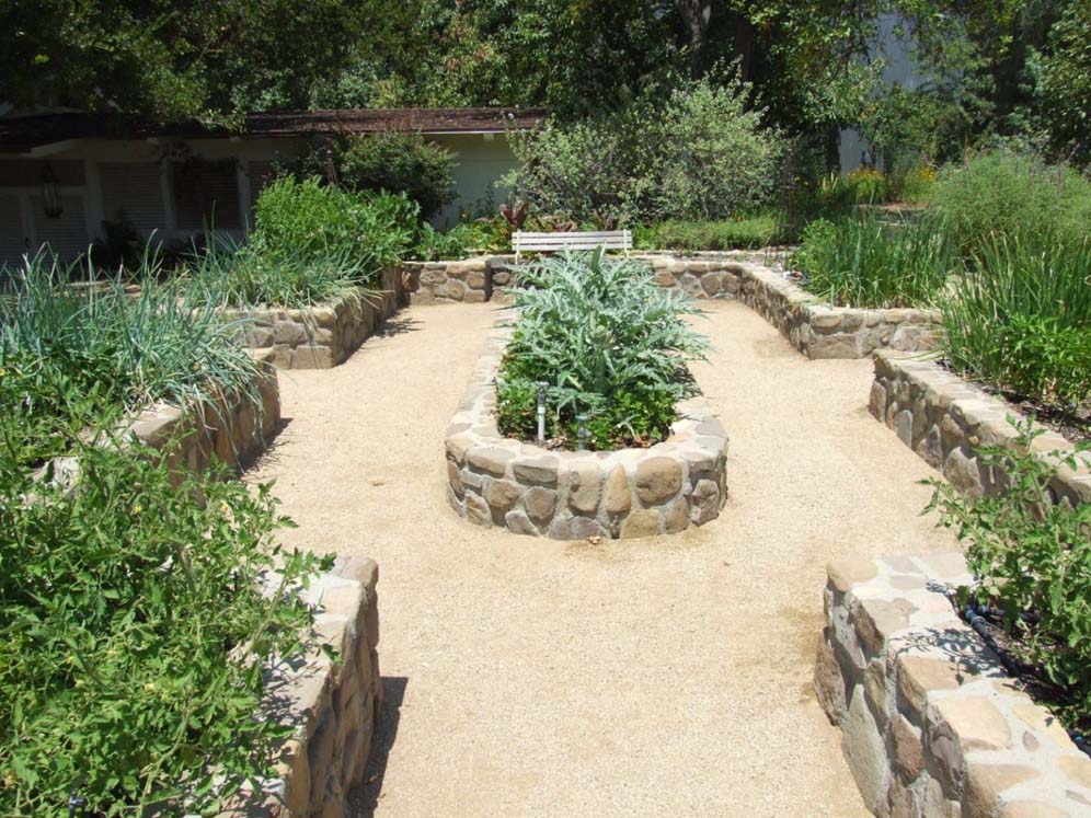 Stone Beds for Vegetables