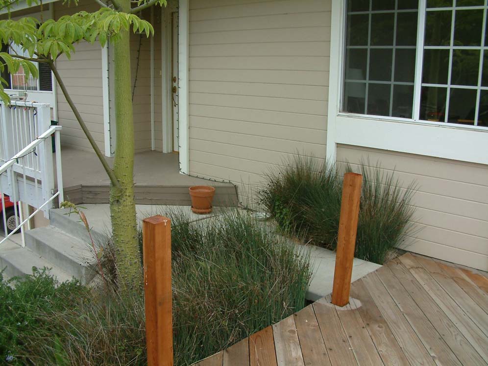 Wood Deck and Posts