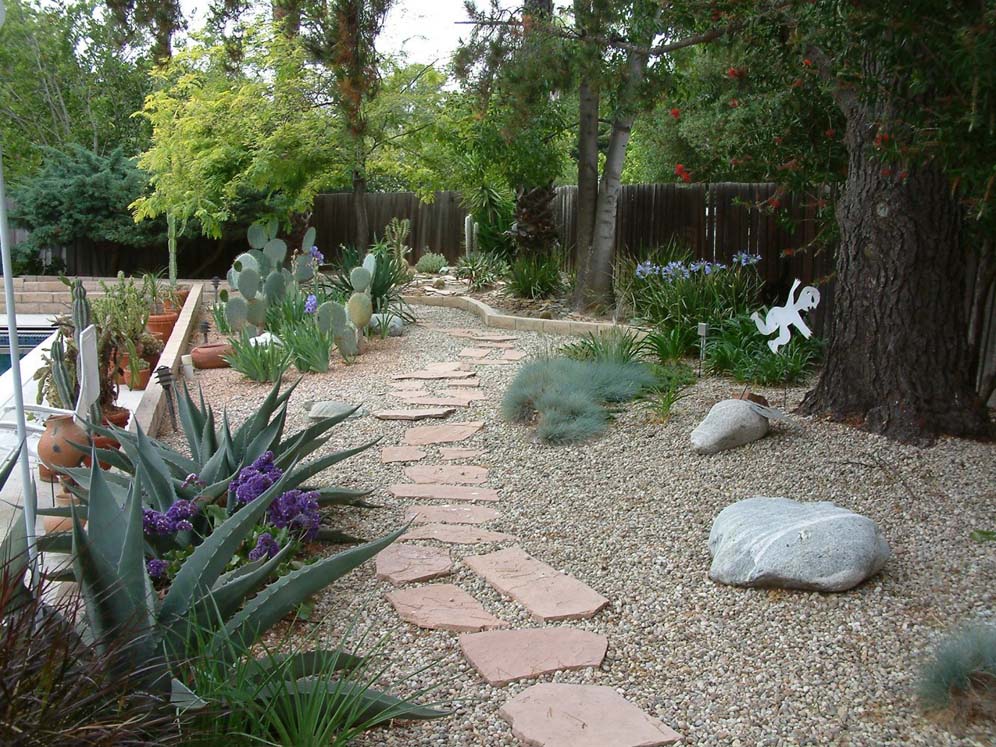 Pavers Through Gravel