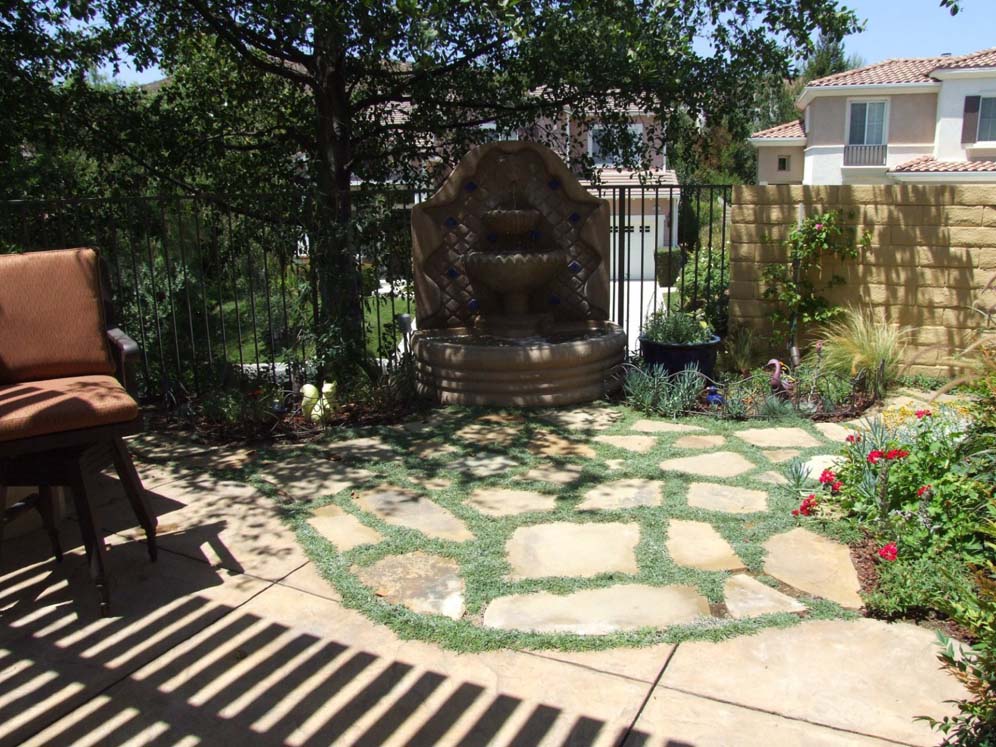 Water Fountain in the Shade