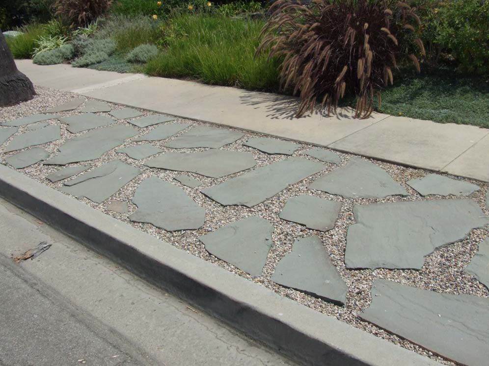 Permeable Surface Parking Strip