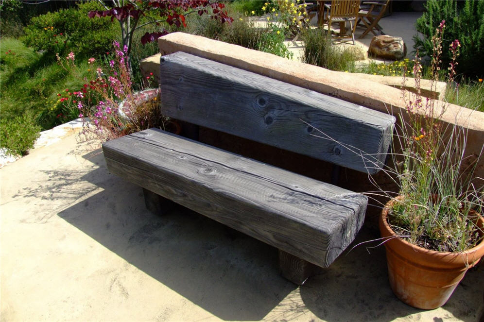 Wood Bench