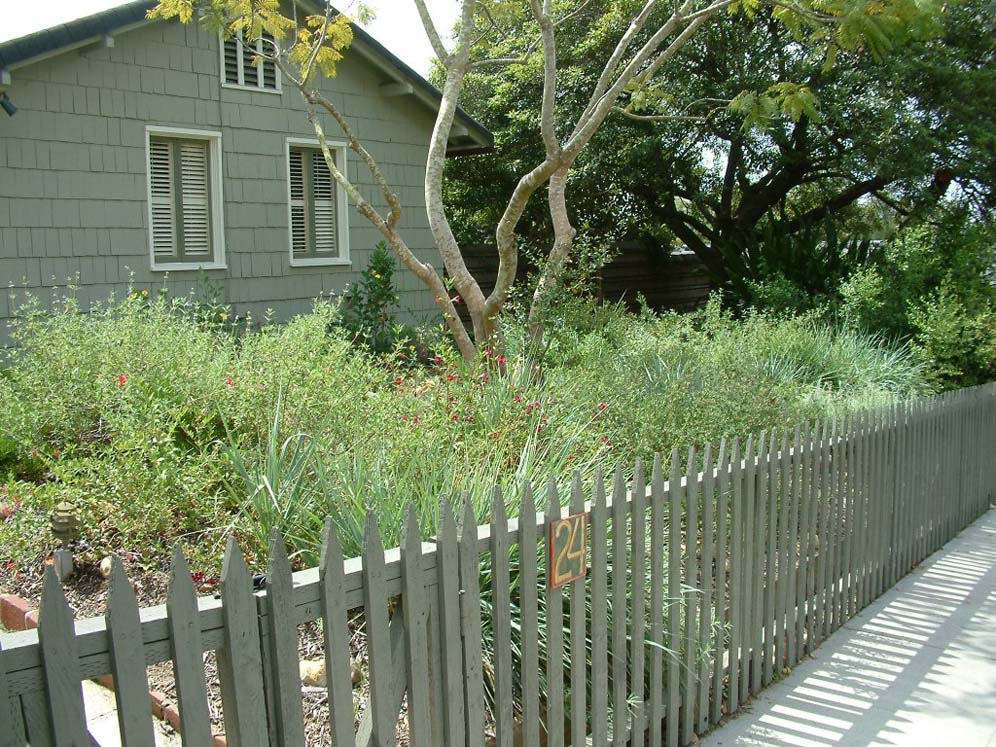 Matching Fence and House